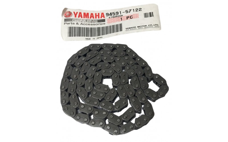 Цепь ГРМ оригинал Yamaha YZ 450, Kawasaki KX 450, CHAIN CAM 94591-57122-00 (92057-0180, 98XRH2010-122M)