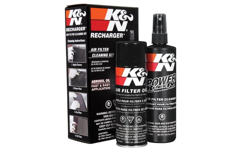 Чистка и смазка K&N для многоразовых воздушных фильтров, K&N recharger 99-5003EU