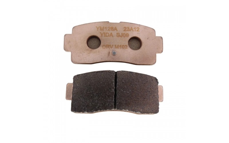 Колодки тормозные задние (3 супорта) оригинал Segway 500, 550, 600, AT5S, T3b, AT5L, T3b, BRAKE PAD KIT A02E11320002