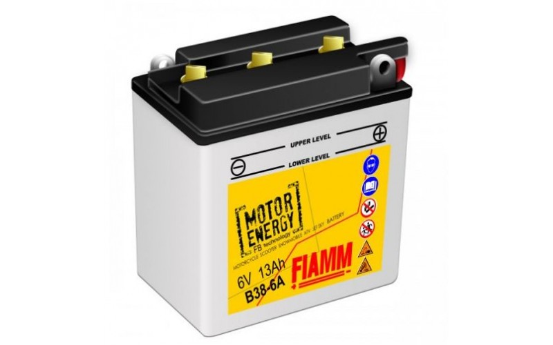 Аккумуляторная батарея Fiamm Motor Energy AGM Technology B38-6A 6V 13Ah R +