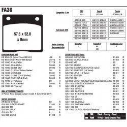 Колодки тормозные EBC V-Serie FA036V