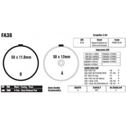 Колодки тормозные EBC Standard FA038