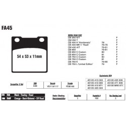 Колодки тормозные EBC V-Serie FA045V