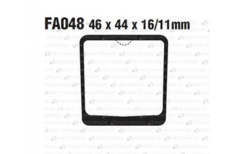 Колодки тормозные EBC Standard FA048