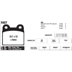 Колодки тормозные EBC Standard FA057