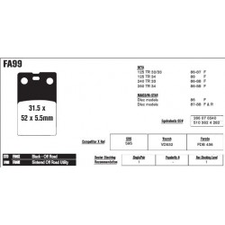 Колодки тормозные EBC R-Serie FA099R