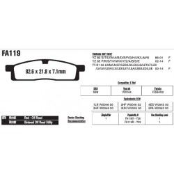 Колодки тормозные EBC R-Serie FA119R