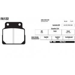 Колодки тормозные EBC Standard FA122