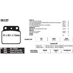 Колодки тормозные EBC R-Serie FA137R