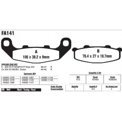 Колодки тормозные EBC Standard FA141