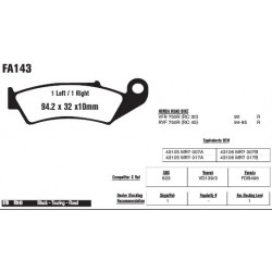 Колодки тормозные EBC Standard FA143