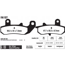 Колодки тормозные EBC R-Serie FA157R