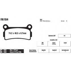 Колодки тормозные EBC R-Serie FA164R