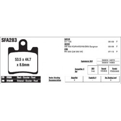 Колодки тормозные EBC HH-Serie SFA283HH