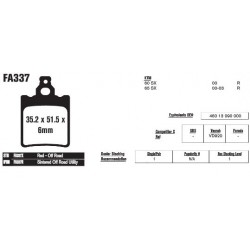 Колодки тормозные EBC R-Serie FA337R