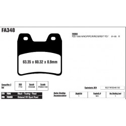 Колодки тормозные EBC Standard FA348