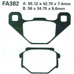 Колодки тормозные EBC Standard FA382