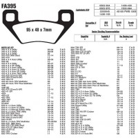 Колодки тормозные EBC Standard FA395