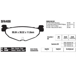 Колодки тормозные EBC HH-Serie SFA408HH