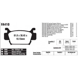 Колодки тормозные EBC R-Serie FA410R