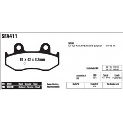 Колодки тормозные EBC HH-Serie SFA411HH