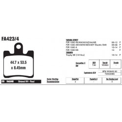 Колодки тормозные EBC HH-Serie FA423/4HH