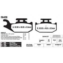 Колодки тормозные EBC TT-Serie FA428TT