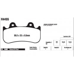 Колодки тормозные EBC HH-Serie FA455HH