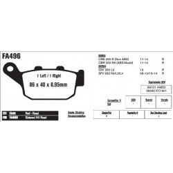 Колодки тормозные EBC Standard FA496