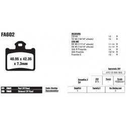 Колодки тормозные EBC R-Serie FA602R