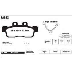 Колодки тормозные EBC Standard FA632