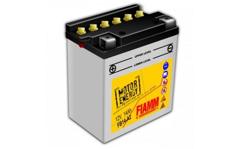 Аккумуляторная батарея Fiamm Motor Energy AGM Technology FB14-A2, 12V 14Ah L+
