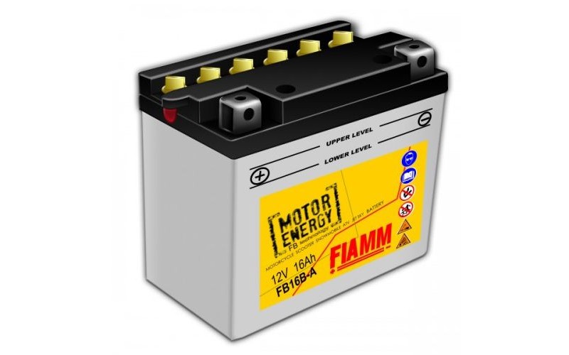 Аккумуляторная батарея Fiamm Motor Energy AGM Technology FB16B-A, 12V 16Ah L +