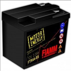 Аккумуляторная батарея Fiamm Motor Energy AGM Technology FTR4A-BS, 12V 2.3Ah R+