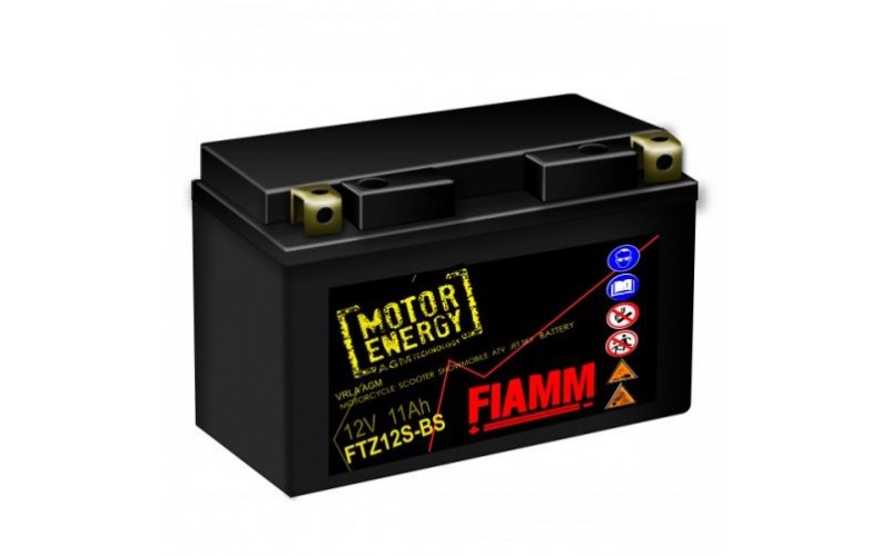 Аккумуляторная батарея Fiamm Motor Energy AGM Technology FTZ12S-BS, 12V 11Ah L+