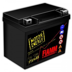 Аккумуляторная батарея Fiamm Motor Energy AGM Technology FTZ14S-BS, 12V 11.2Ah L+