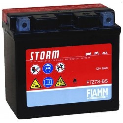 Аккумуляторная батарея Fiamm Motor Energy AGM Technology FTZ7S-12B, 12V 6Ah R+