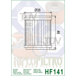 Фильтр масляный Hiflo для Yamaha, oil filter HF141 (5D3-13440-00, 5TA-13440-00-00; 5YP-E3440-00-00, 4D9-13440-00-00, 1S7-E3440-00-00)