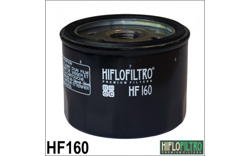 Фильтр масляный Hiflo для BMW, oil filter HF160 (1127721779,  11427719357, 7719357)