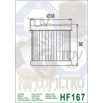 Фильтр масляный Hiflo для Daelim, LML, oil filter HF167 (15412-KN6-9612,