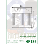 Фильтр масляный Hiflo для Aprilia Scarabeo 125-200 Light, oil filter HF186 (AP3HAA000309)