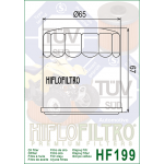 Фильтр масляный Hiflo для Polaris, oil filter HF199 (2520799, 3089996)