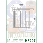 Фильтр масляный Hiflo для Kawasaki, Suzuki, oil filter HF207 (52010-0001, 16510-35G00, K5201-00001)