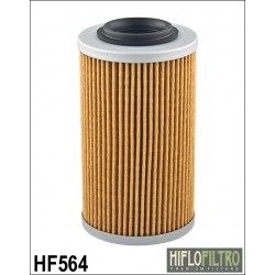 Фильтр масляный Hiflo для Aprilia, Can am 1000, oil filter HF564 (AP0956745, Q1064.1AM, 420956745)