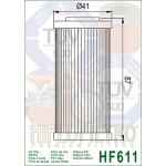 Фильтр масляный Hiflo для BMW, oil filter HF611 (11427715456, 7715456)