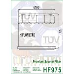 Фильтр масляный Hiflo для Suzuki AN 650, oil filter HF975 (6510-34E00, 16510-03G00, 16510-03G00-X07, 16510-07J00)
