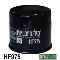 Фильтр масляный Hiflo для Suzuki AN 650, oil filter HF975 (6510-34E00, 16510-03G00, 16510-03G00-X07, 16510-07J00)