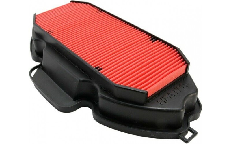 Фильтр воздушный Hiflo для Honda NC Integra 700 - 750 2012 - 2018, air filter HFA1715 (17210-MGS-D30)