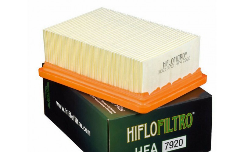 Фильтр воздушный Hiflo для BMW C 400, air filter HFA7920 (723.24.38, 13718552430)