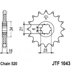 JT звезда передняя JTF1043